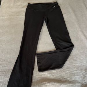 Nike black bootcut pants